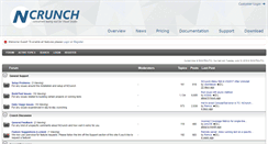Desktop Screenshot of forum.ncrunch.net